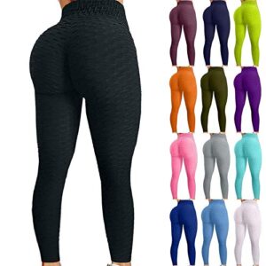 High Compression Honeycomb Sculpting Leggings for Women - Butt Lifting & Squat Proof