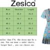 Bohemian Floral Print Ruffle Swing A Line Beach Mini Dress Green