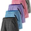 Women's Quick Dry Heather Yoga Training Shorts