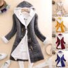 Cardigan Coat Knit Button Sweater Women Casual Woolen Coat