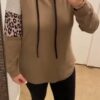Color Block Pullover Sweaters for Women Long Sleeve