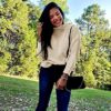 Women's Turtleneck Batwing Sleeve Loose Oversized Chunky