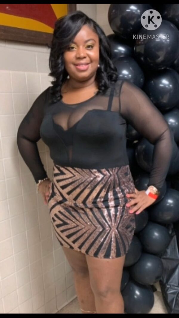 61pRoQyse+L.SL1500 Sheer Mesh Long Sleeves Club Sequins Dress Plus Size