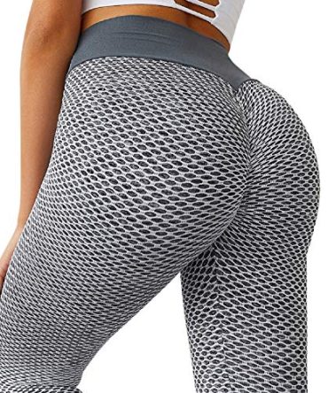 Butt Lifting High Waist Yoga Pants Tummy Control Stretchy Workout