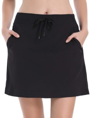 Skort for Women Athletic Golf Tennis Skirt High Waist Active