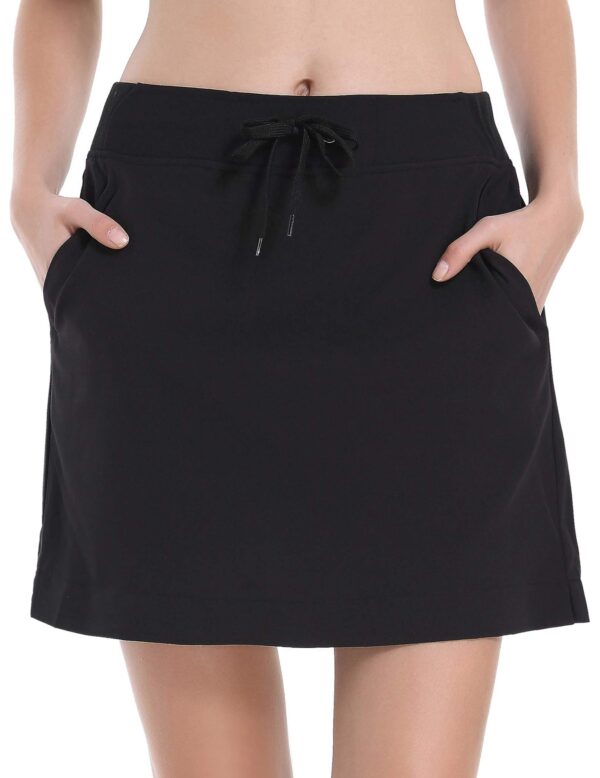 Skort for Women Athletic Golf Tennis Skirt High Waist Active
