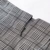 Waist Stretchy Bodycon Plaid Business Pencil Skirt