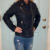 Bellivera Girls' Faux Leather Moto Jacket - Stylish and Eco-Friendly Spring & Autumn Casual Coat with Zipper Pockets