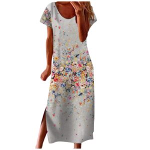 Sexy Dresses for Club Night Wedding Dress Women's Round Neck