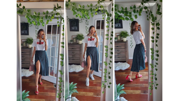 Skirts Below Knee Length Date Night Wrap