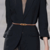 Leather Thin Belt for Skirts